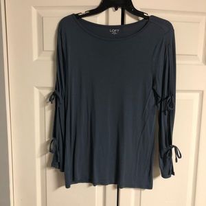 Dark blue top